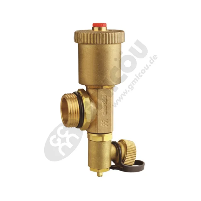 End assembly (end tee joint + automatic exhaust valve +blowdown valve)