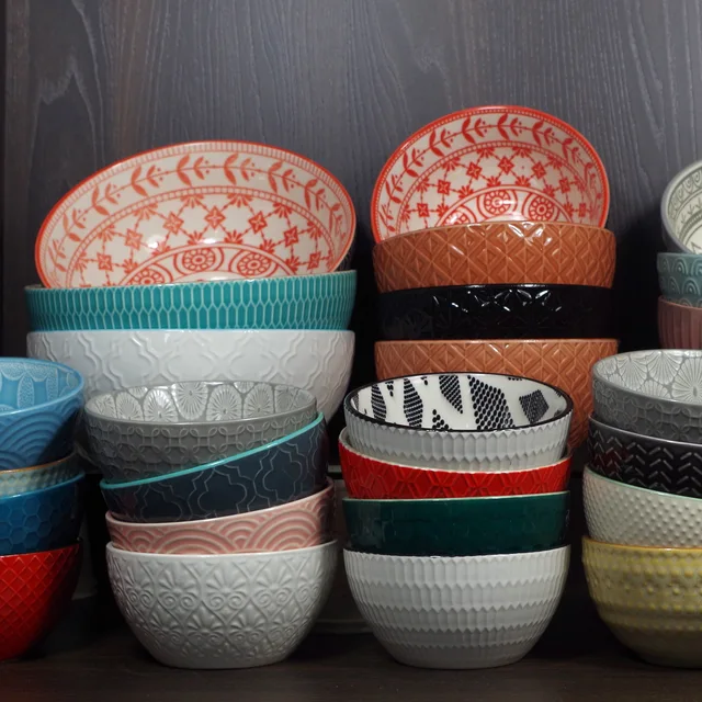Embossed bowl