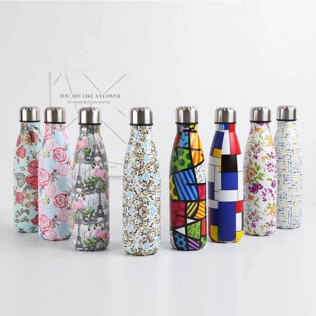 500ml Double Wall stainless steel vacuum bottle hot sell 500ml