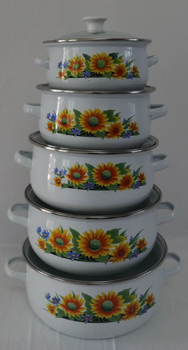 Enamel casserole