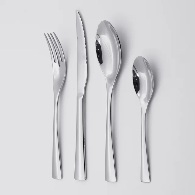 Flatware Spoons Forks and knives for Events 304 Stainless Steel Cutlery Set