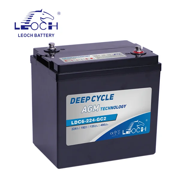 Deep Cycle Motive Battery LDC6-224-GC2