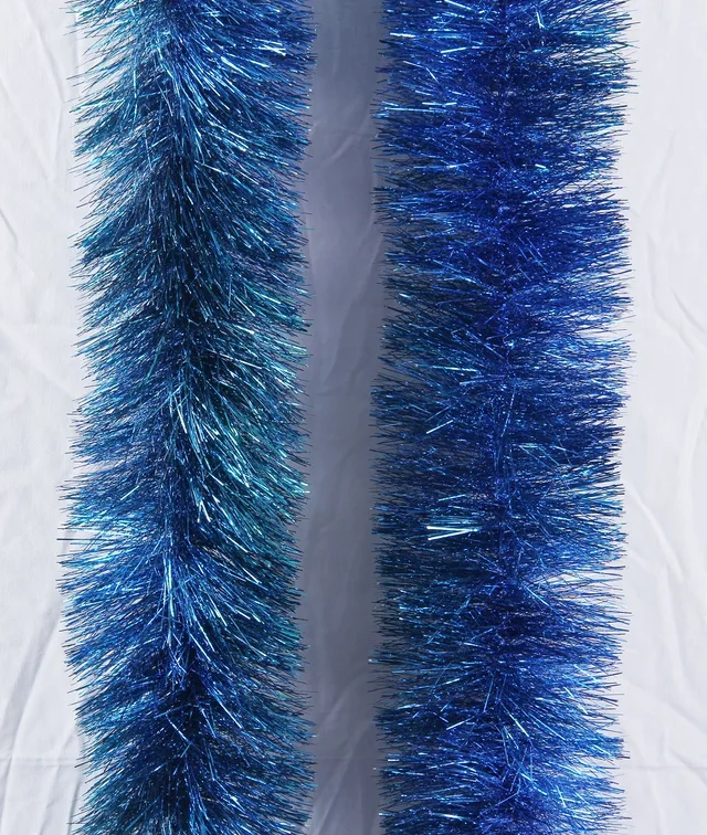 Large tinsel garland