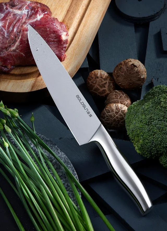 EN hollow handle knife ：Chopper，Chinese cleaver，chef's knife, santoku knife, slicing knife, bread knife, steak knife，utility knife, paring knife