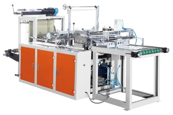 Fully automatic platic bags making machine