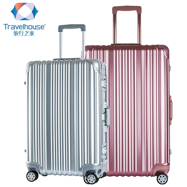 T1169 ABS+PC aluminum frame luggage