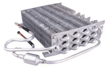 Aluminum pipe aluminum finned tube evaporator for home refrigerator evaporator