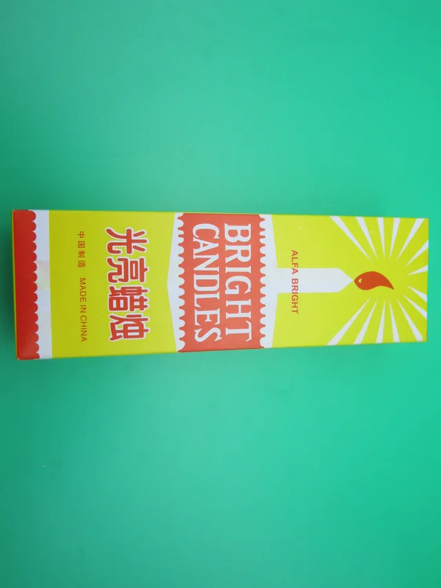 White household candle