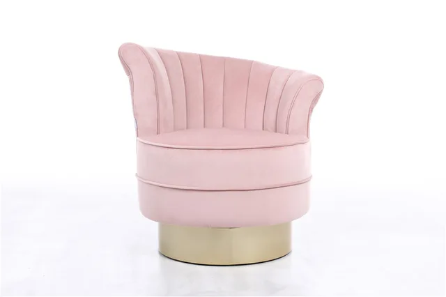 Accent living room swivel chair