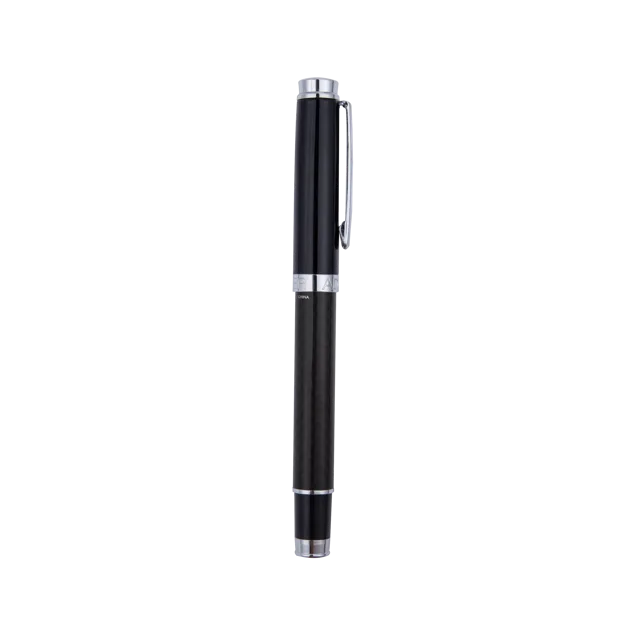 Asia stationery SY9110R brass Highly textured roller ball pen