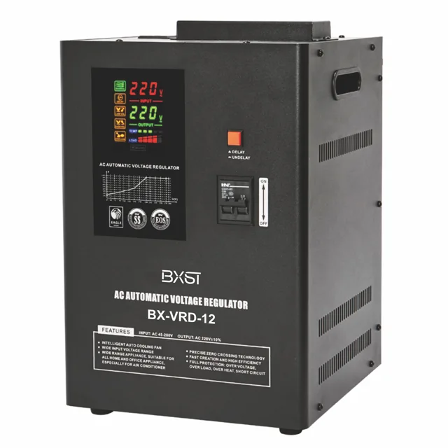 BX-VRD12 15KVA Automatic AC Adjustable Voltage Regulator Easy Install Voltage Regulator Stabilizer