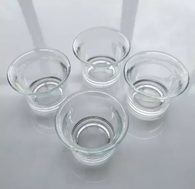 Wholesale 60ML clear glass candlestick
