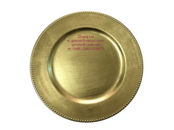 Plastic Charger Plate