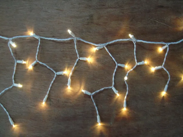 LED ICICLE lights, christmas lights, decorative lights, light sets