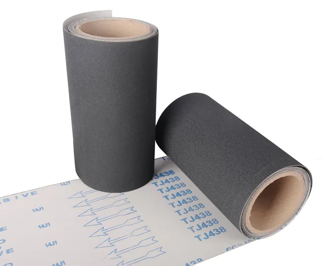 Ecnomic type machine use flexible silicon carbide abrasive cloth TJ438