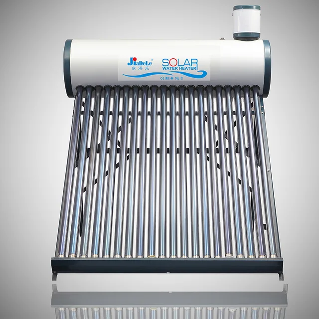 Jiadele Non-pressurized stainless steel solar water heate with assistant tank