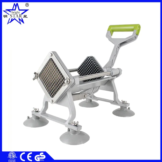 Aluminum french fry cutter