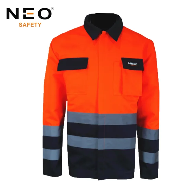 Europe Polycotton HiVI Jacket with Reflector
