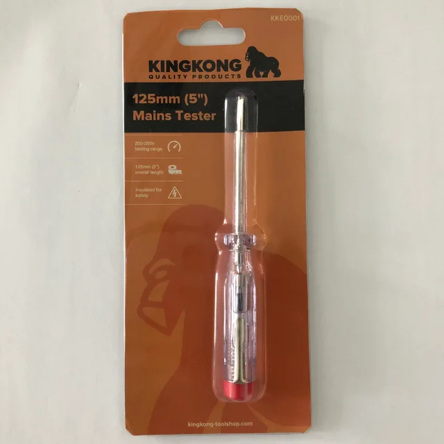 125mm (5'') Mains Tester