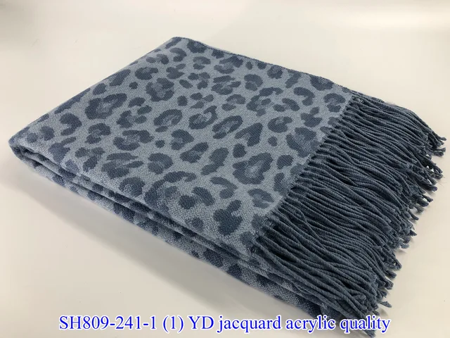 YD jacquard acrylic quality blanket