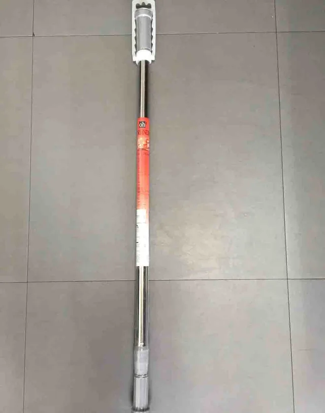 Shrinked Polybag packing stainless steel extend retract Straight bath Shower curtain rod