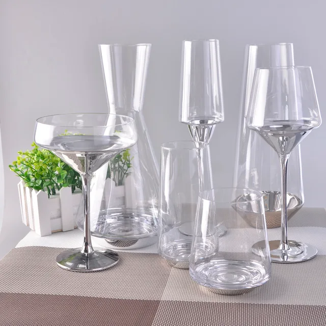 Crystal glass decanter glass cup set, wine set，cocktail set