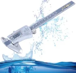 Digital caliper with IP 54