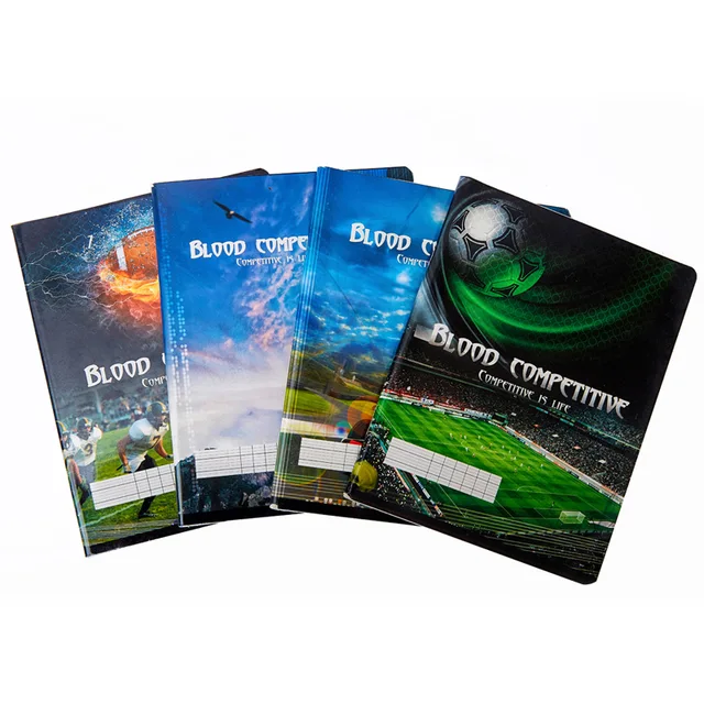 White card seyes stapled exercise book for Africa market