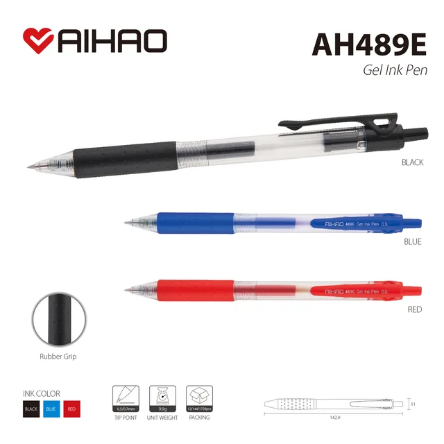 Gel ink pen