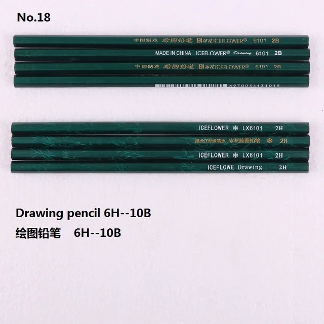 Drawing pencil 6H--10B