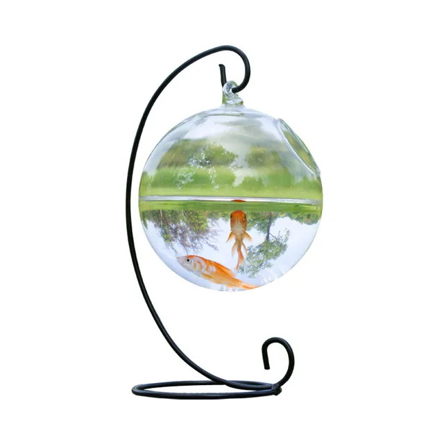 Hanging glass vase hydroponic glass vase office decoration glass