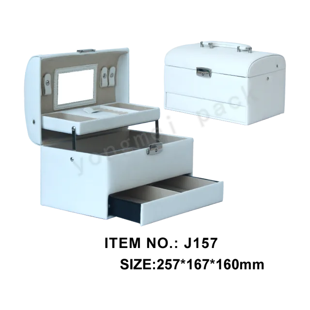 Multifunctional large capacity password lock jewelry box