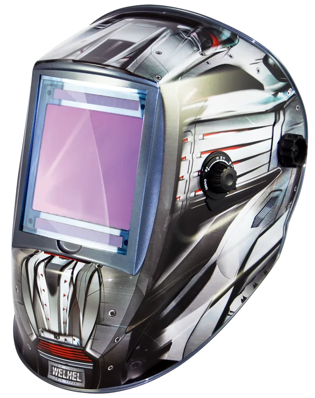 Solar Powered Auto Darkening Welding Helmet