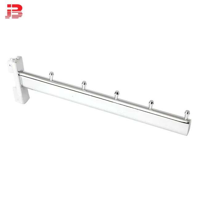 Sloped bracket with 10 pins for 15*30mm oval tube