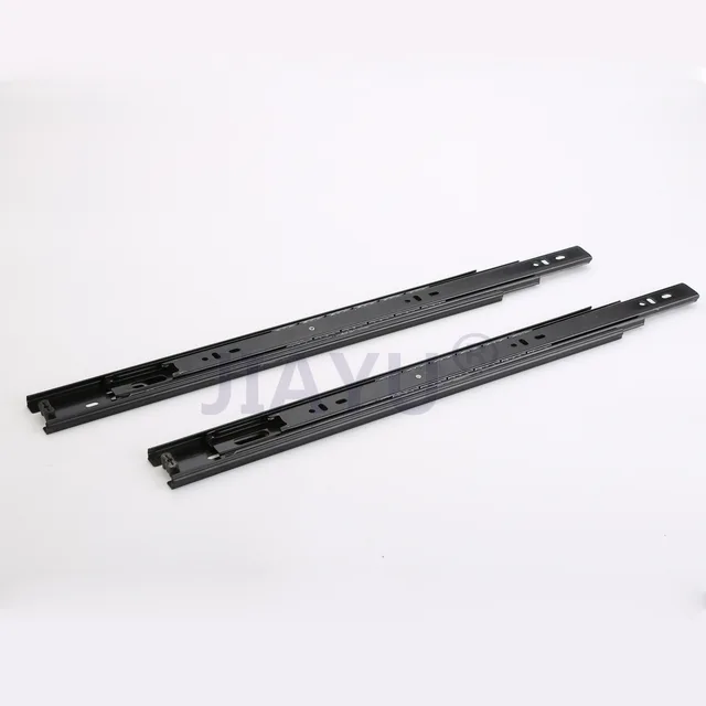 35MM Furniture hardware hot sell black drawer slide