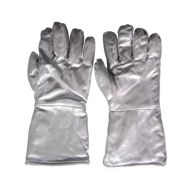 500℃ Fire & Heat Resistant Aluminium Foil Fire Fighting Gloves