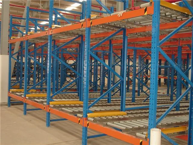 Heavy Duty Live Rack For Warehouse Storage