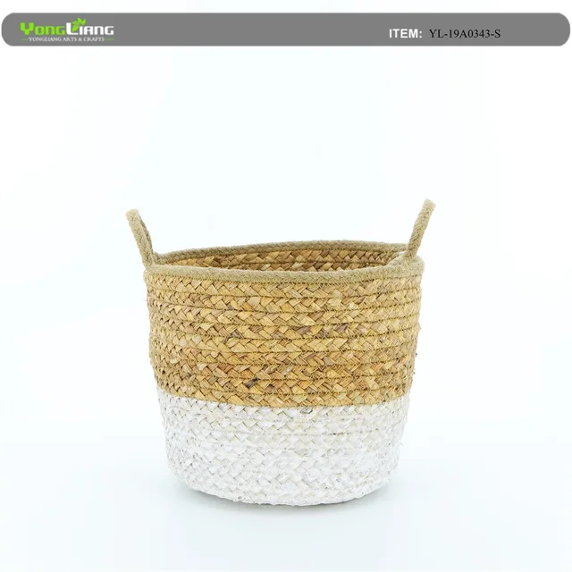 Water Hyacinth Storage Basket