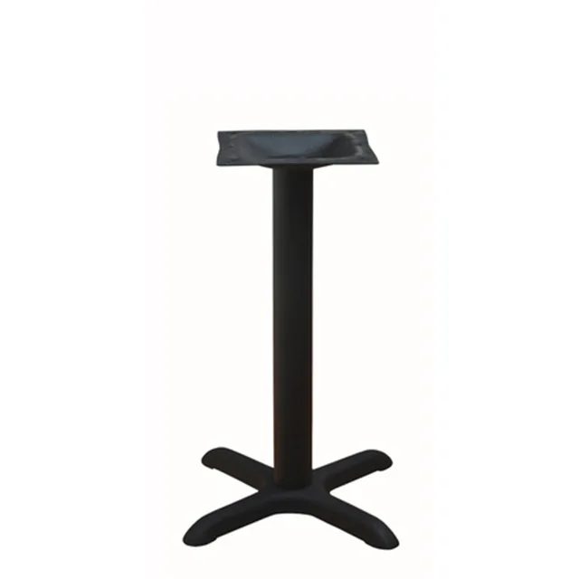 Crossed Coffee Shop Table Leg Dining Table Base