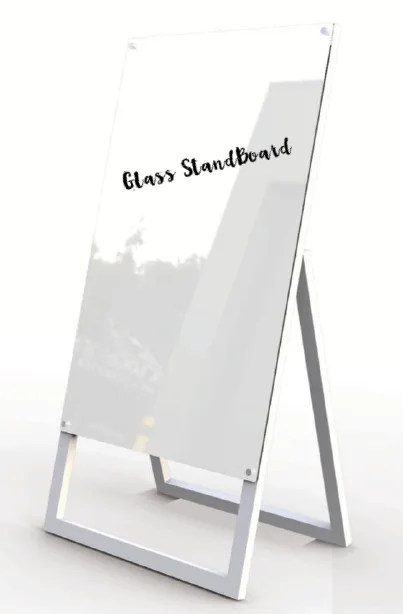 Glass stand board
