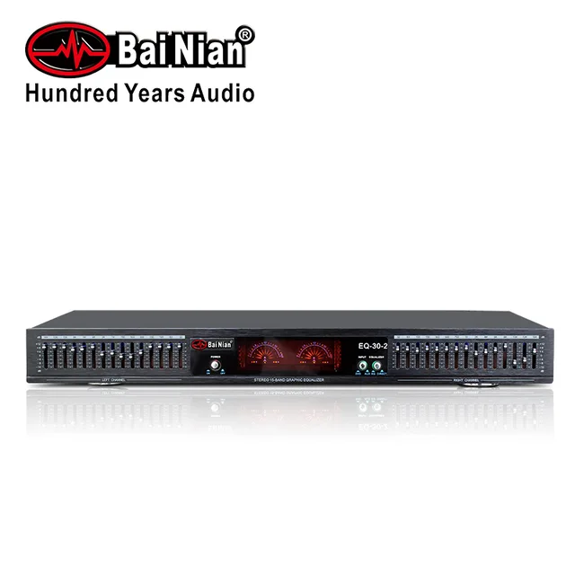 Dual 15band frequency equalizer effector