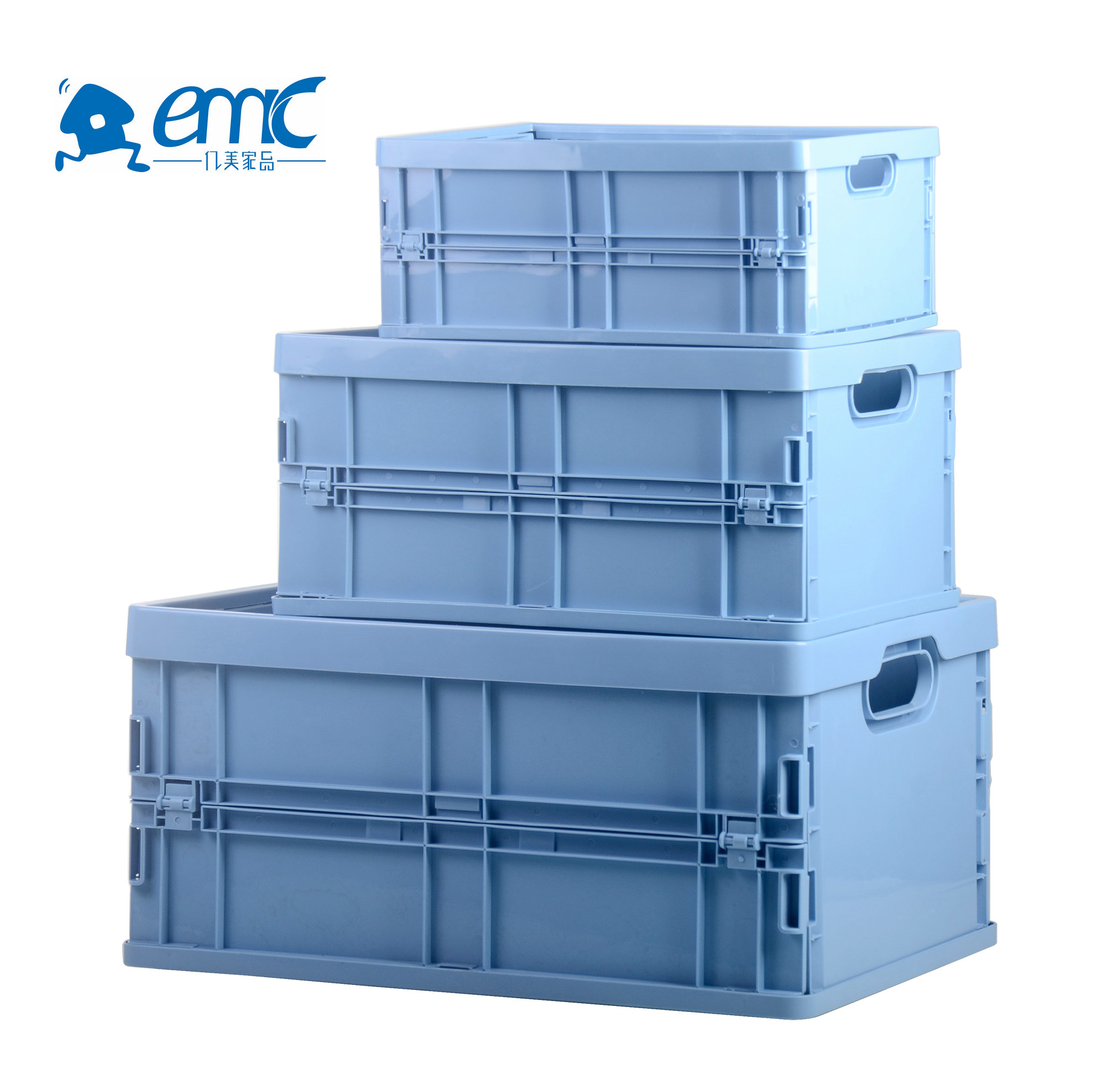 Plastic foldable basket big size