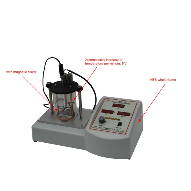 Automatic Asphalt Softening Point Meter (Ring and ball apparatus)