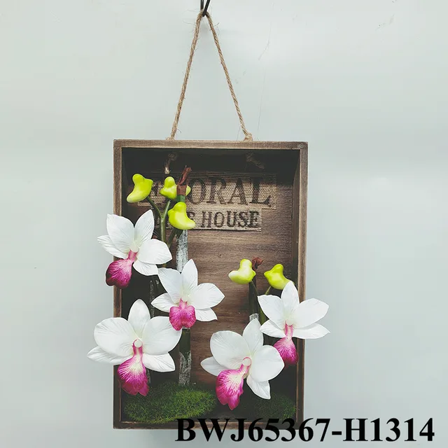Artificial orchids pendant for decoration