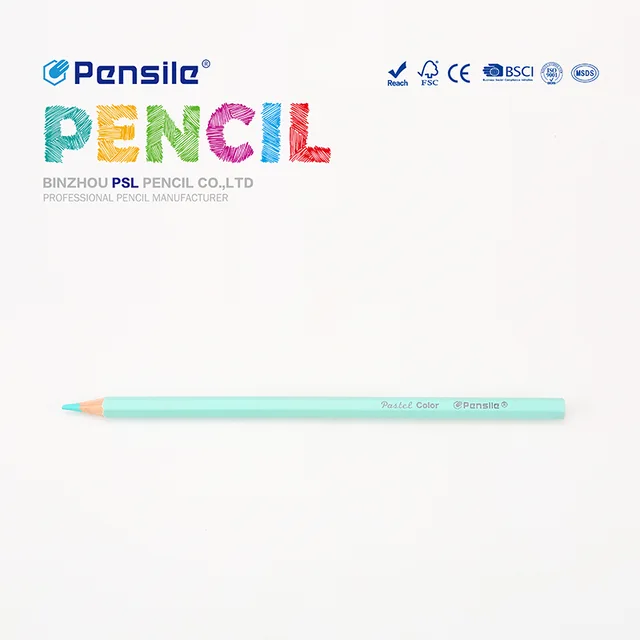 Pastel color pencils