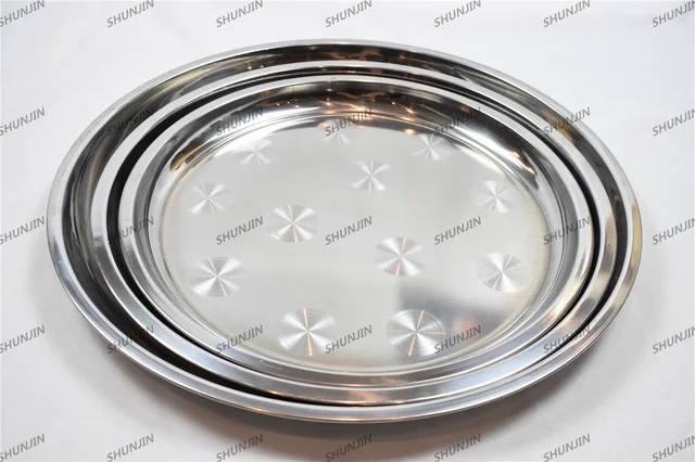 Stainless Steel Round Tray