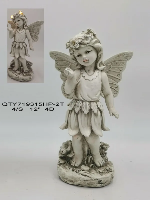 Garden fairy with LED