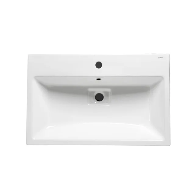 Bravat Phillis Series Ergonomic Design Counter top Basin ceramic basin