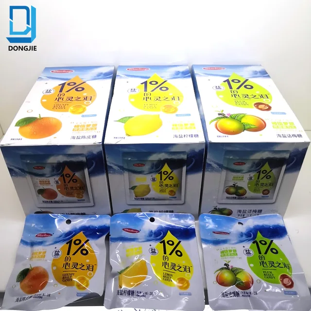 *Salt candy (lemon flavor, orange peel flavor,preserved plum flavor )