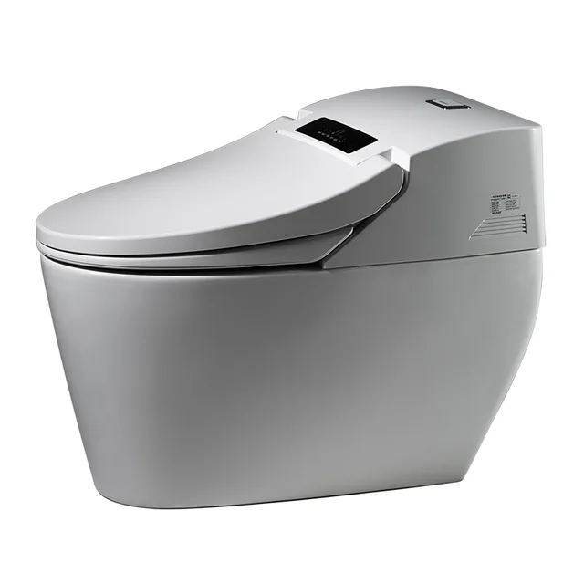 Bravat Electric remote control Floor Mounted One piece Intelligent Toilet with Cistern intelligent wc toilet